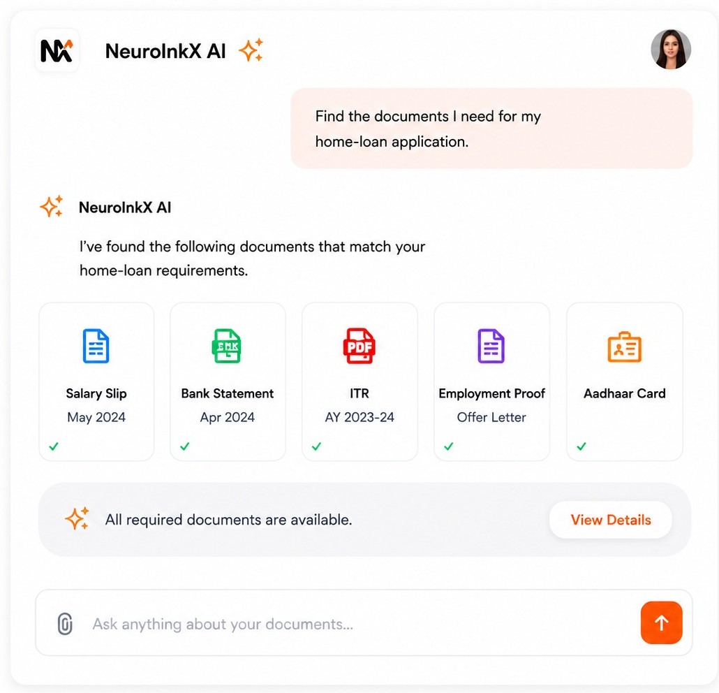 NeuroInkX AI Chat Dashboard